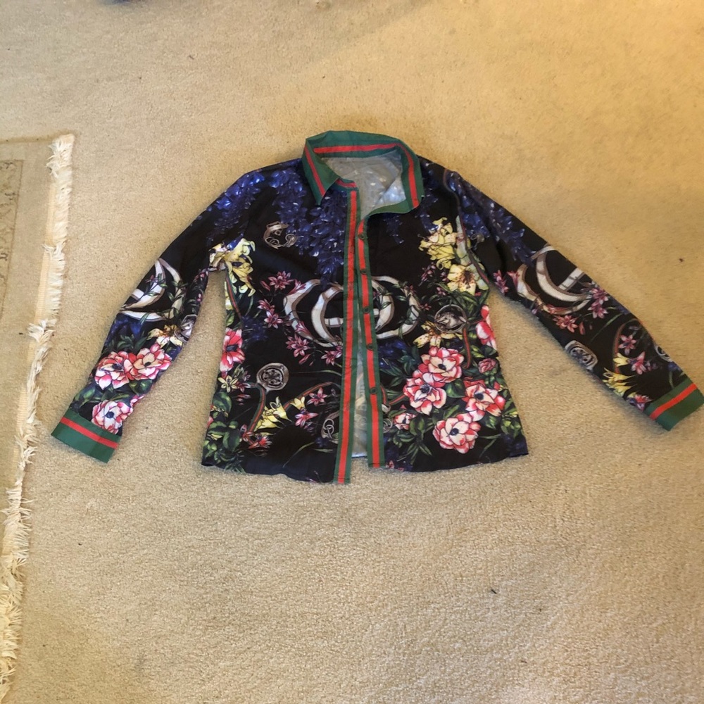 Women’s beautiful  GG inspired blouse